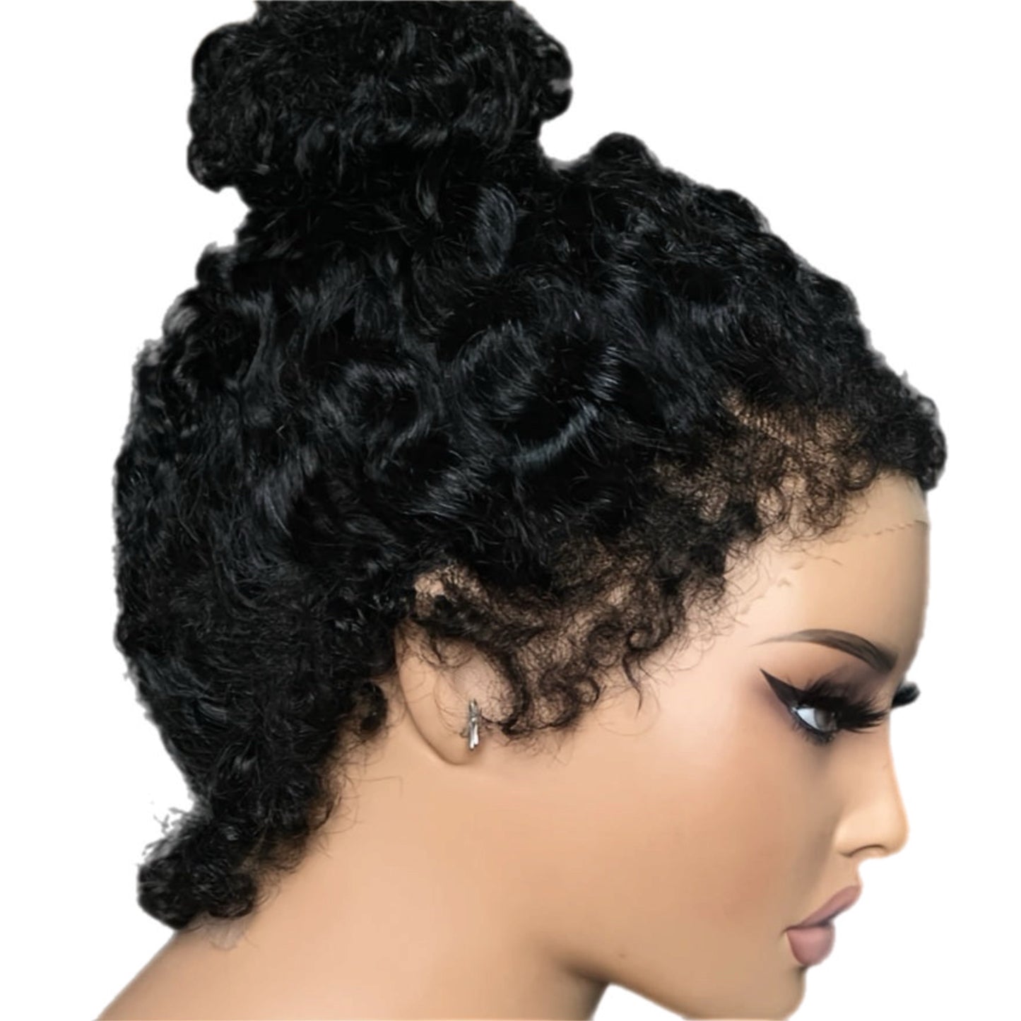HH Kinky/Curly Front Lace Wig