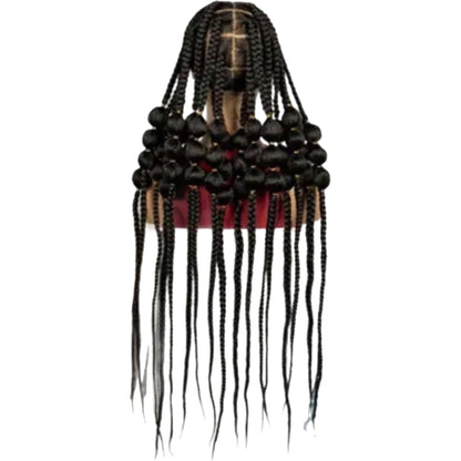 Synthetic Bubble Braids Full Lace Wig
