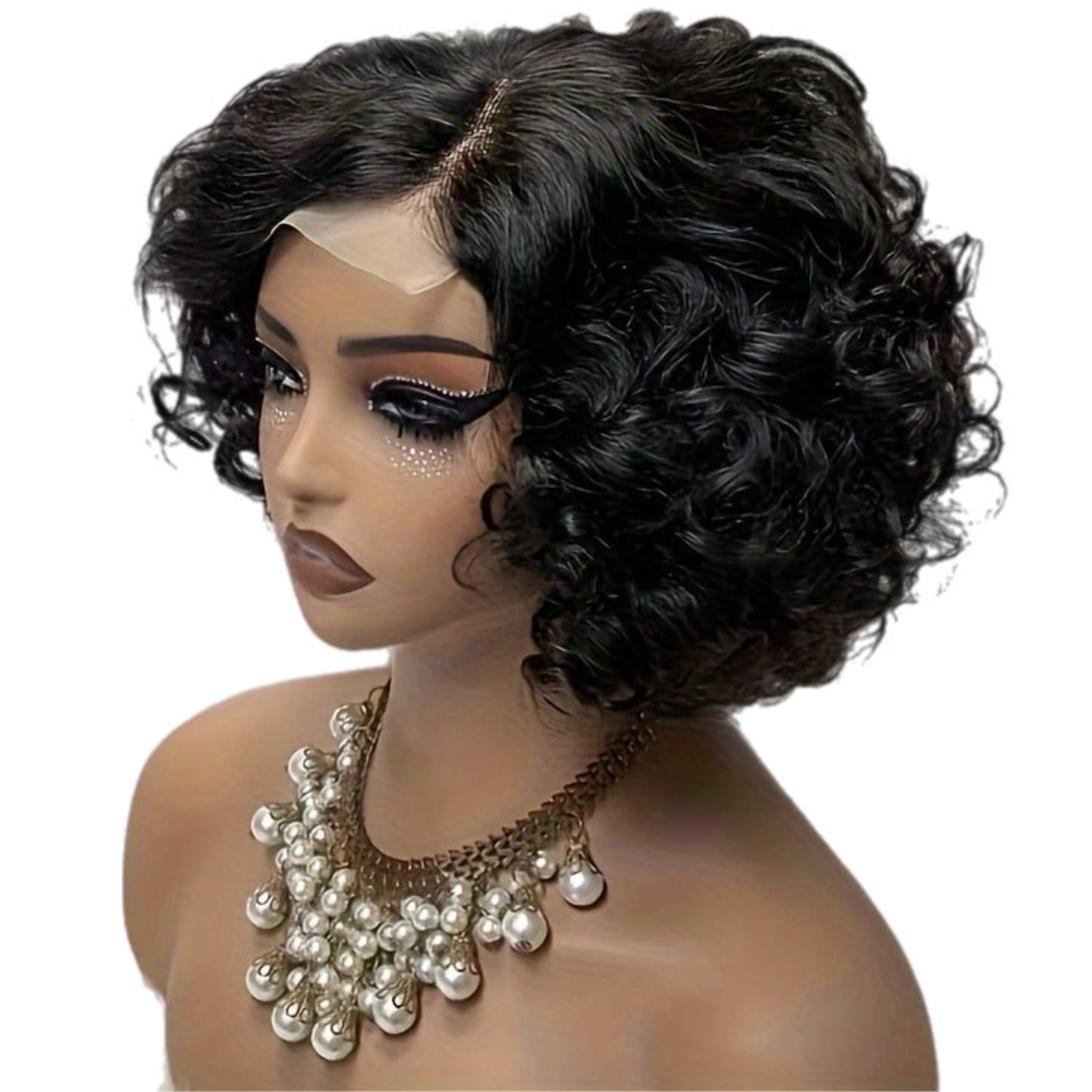 HH Curly Bob-Pixie Style Front Lace Wig [2 Colors]