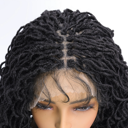 Faux Locs Frisés 12" à Dentelle Complète (4 couleurs disponibles) #0002