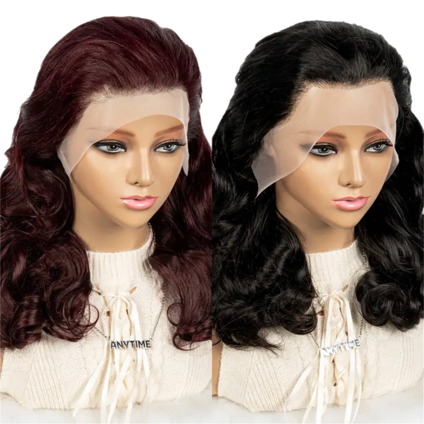 HH Wavy/Curly Front Lace  Wig [2 Colors]