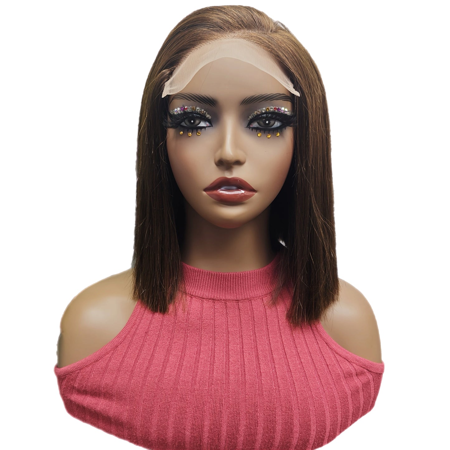 HH Straight Bob Style Front Lace Wig [4 Colors]