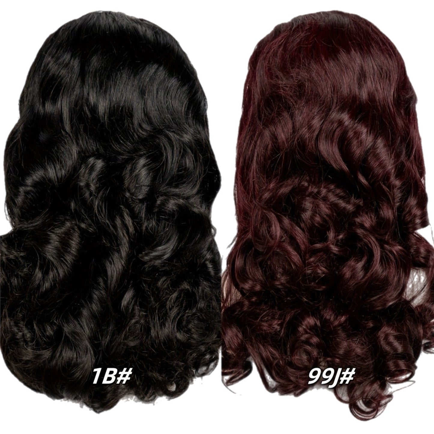 HH Wavy/Curly Front Lace  Wig [2 Colors]