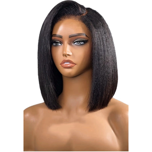 HH Kinky Bob Style Front Lace Wig