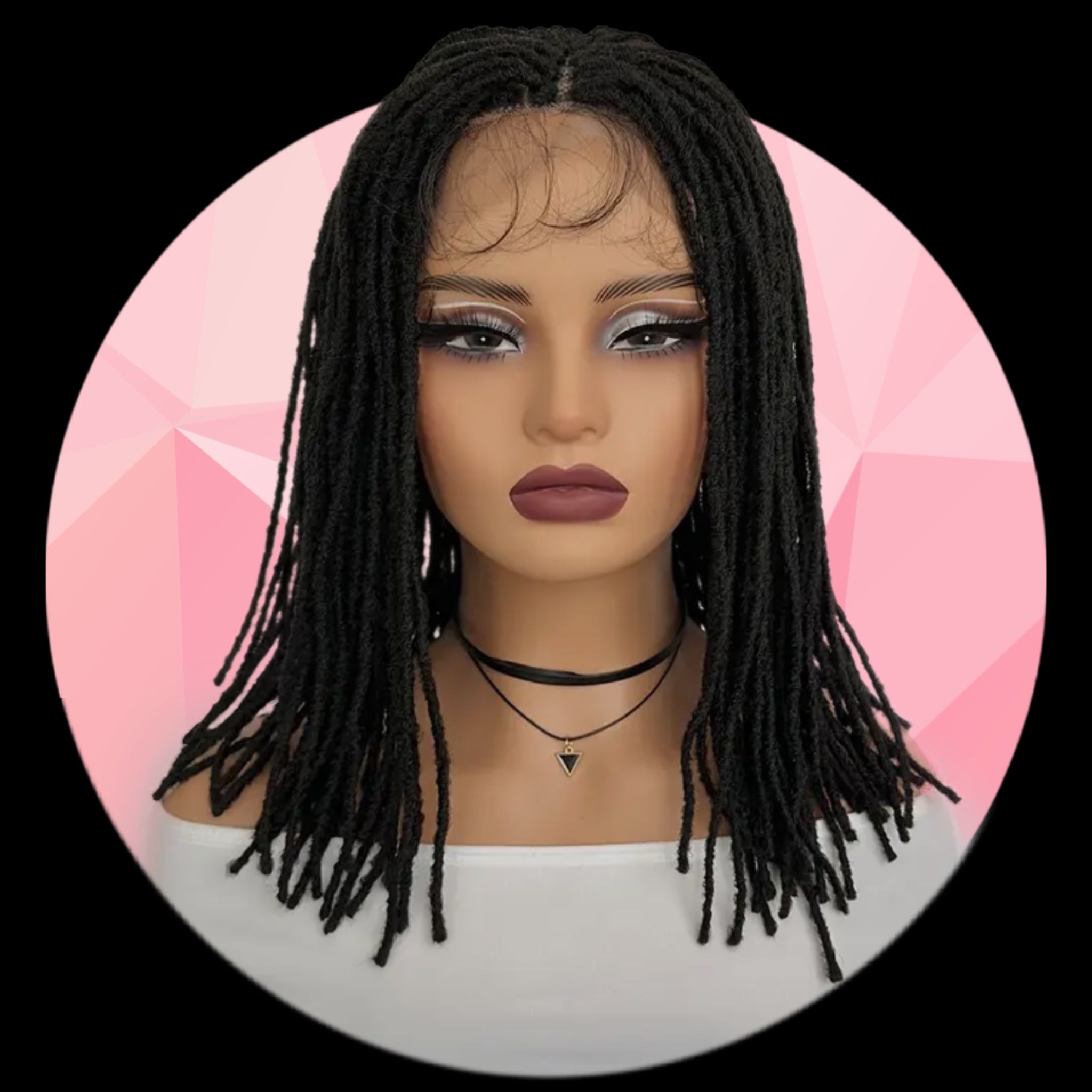 Faux Locs 14" à Dentelle Complète (4 couleurs disponibles) #0003