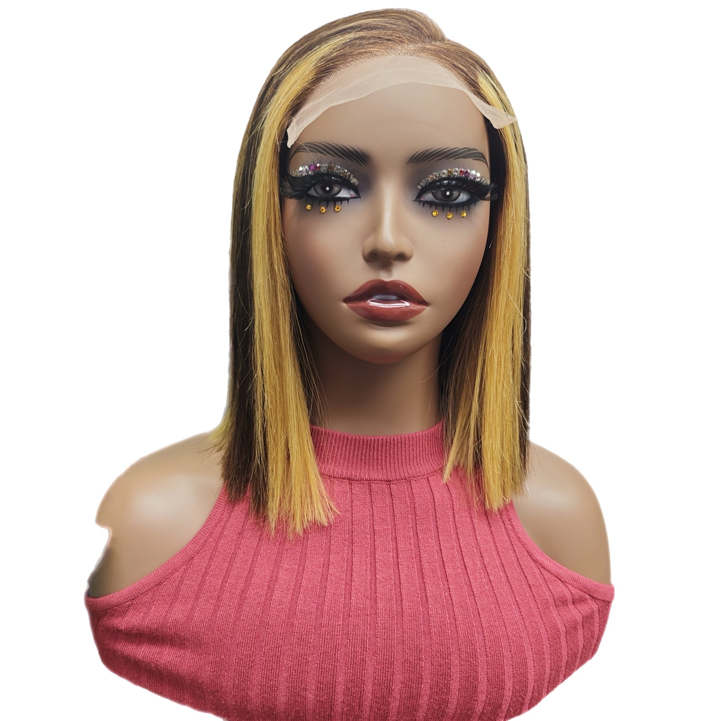 HH Straight Bob Style Front Lace Wig [4 Colors]