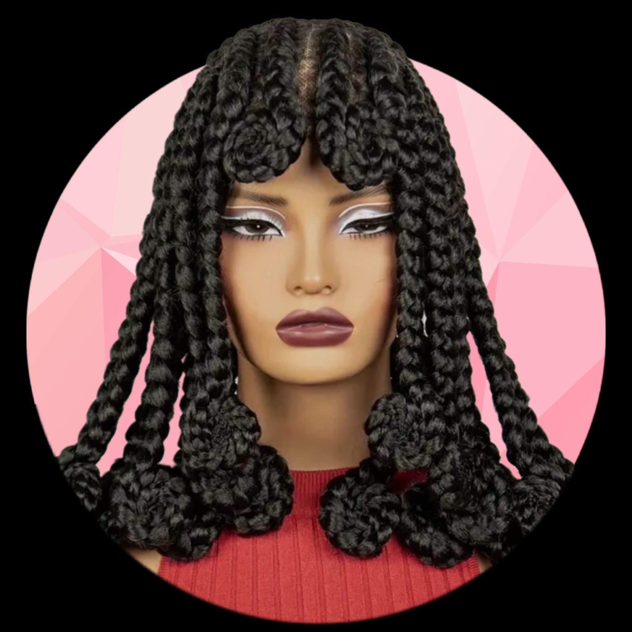 Tresses Collées Koroba 14" à Dentelle Complète #0012