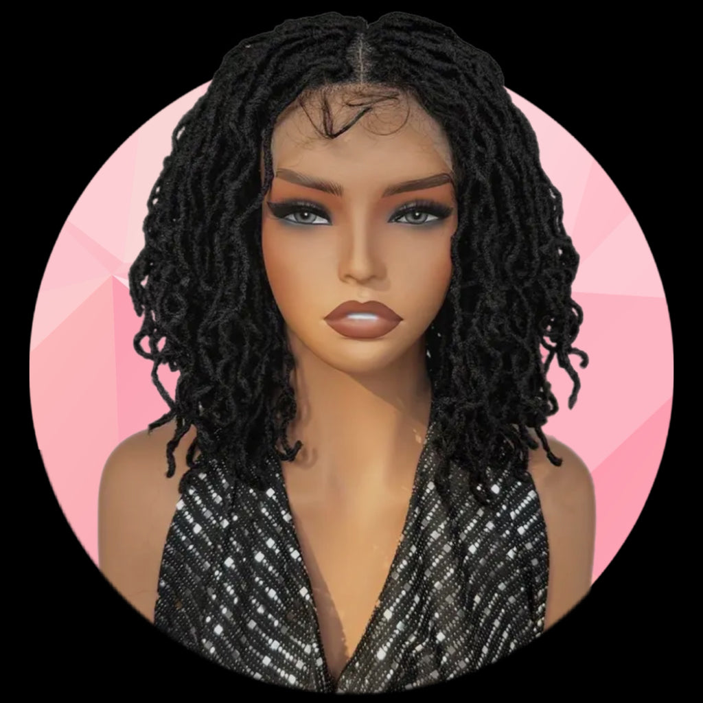 Faux Locs Frisés 12" à Dentelle Complète (4 couleurs disponibles) #0002