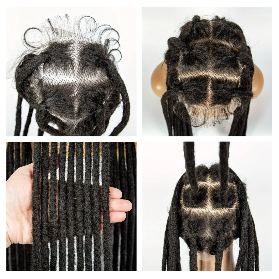 Faux Locs Extra Long 60" à Dentelle Complète #0005