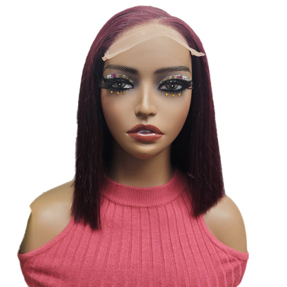 HH Straight Bob Style Front Lace Wig [4 Colors]