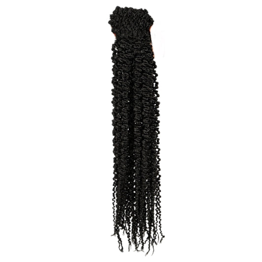Clip-in Synthetic Twisted Hairpiece