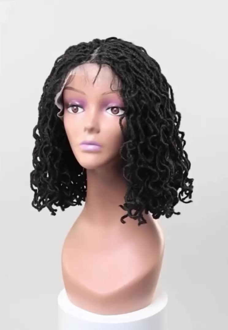 Faux Locs Frisés 12" à Dentelle Complète (4 couleurs disponibles) #0002