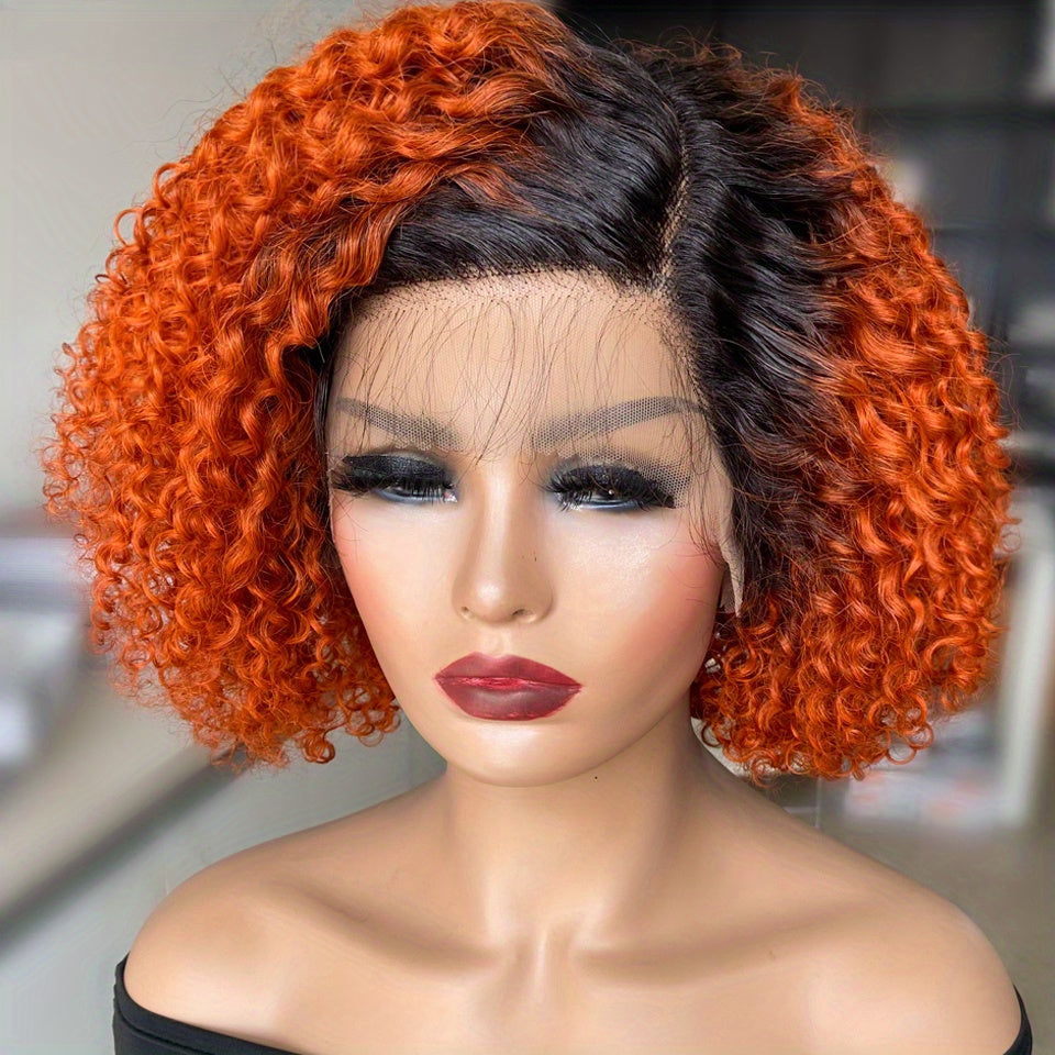 Perruque Fris Style BobPixie 200 Densit Human Hair