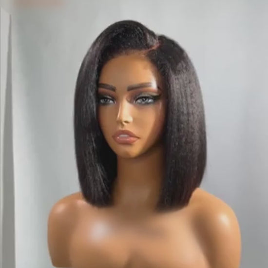 Perruque Crpus Style Bob 180 Densit Human Hair