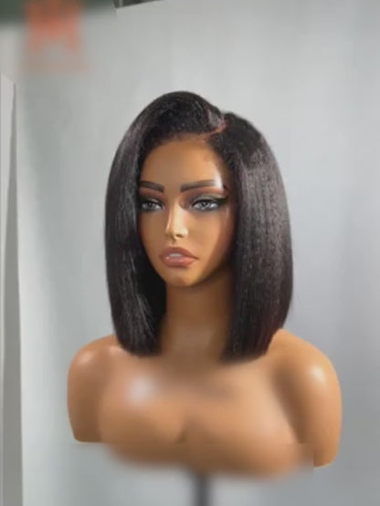Perruque Crpus Style Bob 180 Densit Human Hair